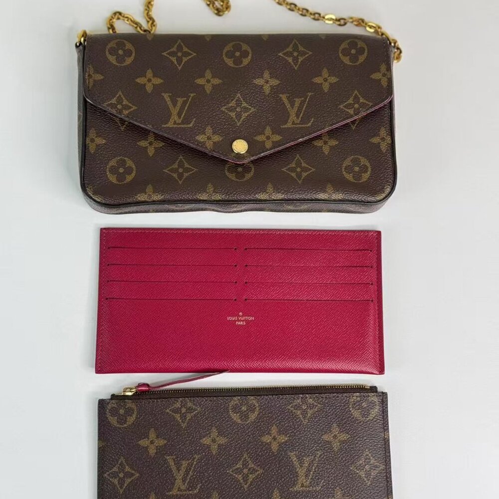 Louis Vuitton Felicie Shoulder bag Monogram Canvas - Picture 6 of 8